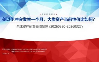 厦门申万宏源：美以伊冲突发生一个月，大类资产当前性价比如何？上证指数的PE分位数位于历史的85.9%
